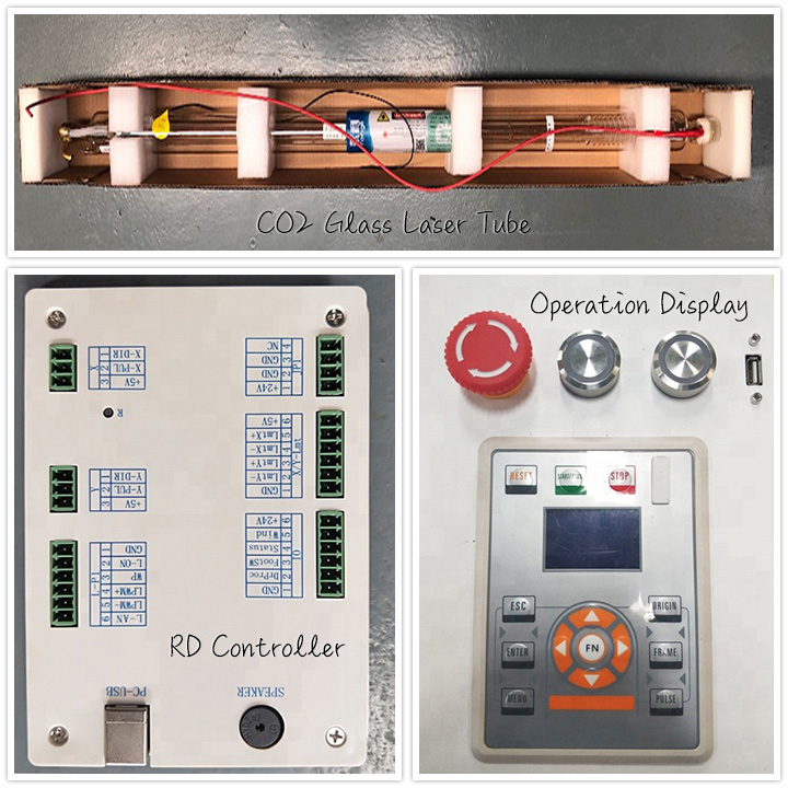 CO2 玻璃激光管、RD控制器及操作顯示器 CO2 玻璃激光管、RD控制器及操作顯示器