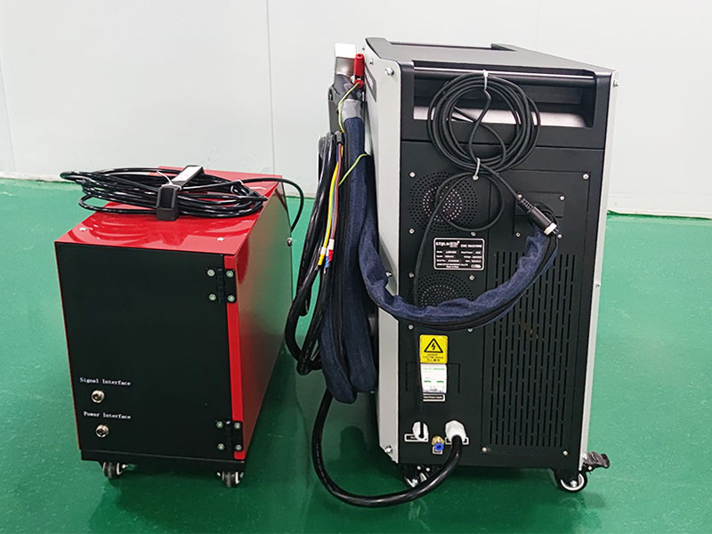 帶手持焊槍的風冷便攜式激光焊機