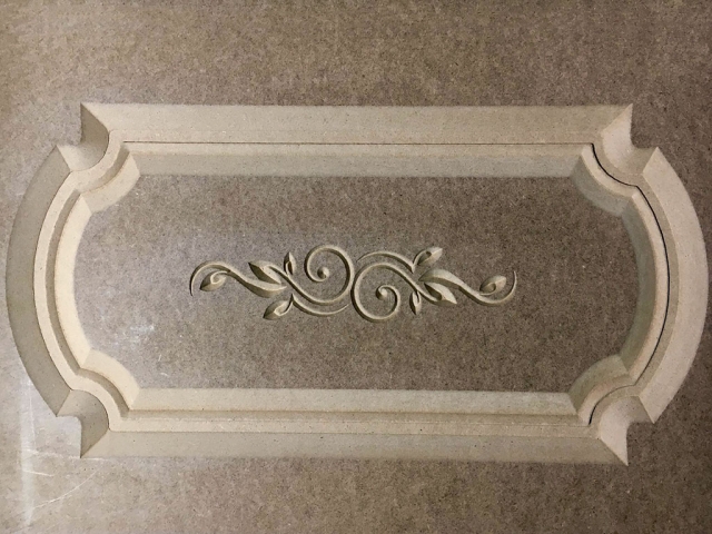 數控雕刻機雕刻 MDF 應用和示例