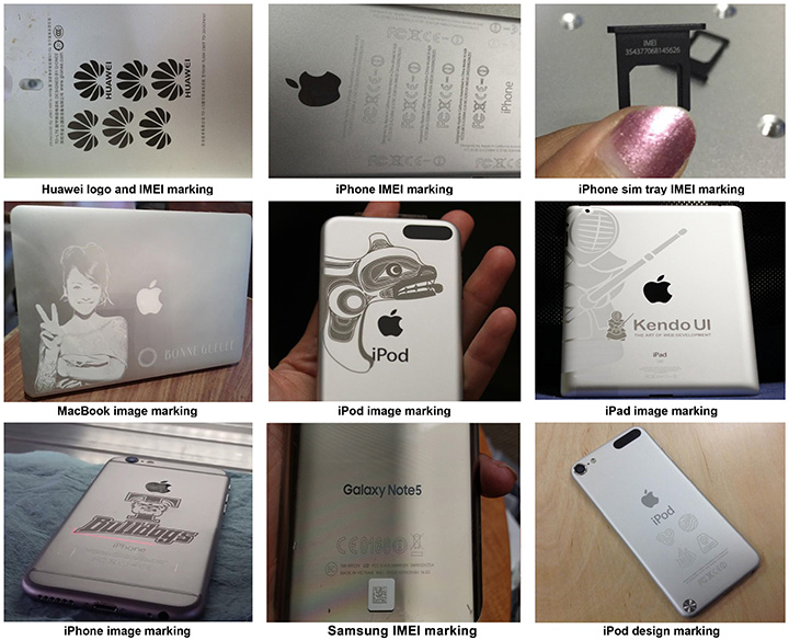 iPhone IMEI 激光雕刻項(xiàng)目 iPhone IMEI 激光雕刻項(xiàng)目