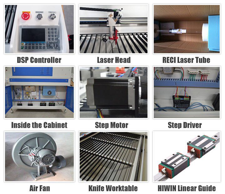 標準配置 CO2 激光雕刻機 60W/80W/100W/130W/150W/180W 標準配置 CO2 激光雕刻機 60W/80W/100W/130W/150W/180W