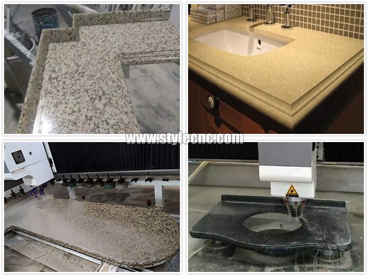 適用于石英、花崗巖、大理石項(xiàng)目的數(shù)控石材切割和拋光機(jī)