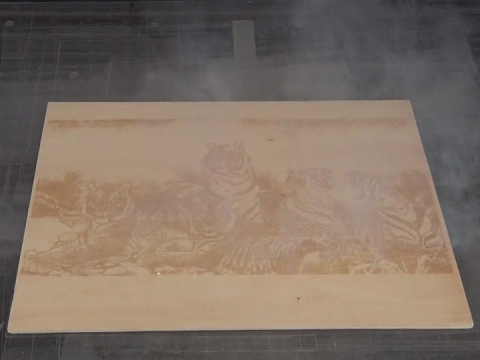 工業(yè) CO2 木版印刷激光打標機 工業(yè) CO2 木版印刷激光打標機