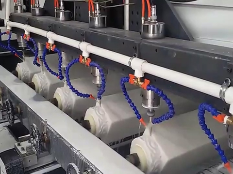 多頭 3D 大理石柱數控石材雕刻機