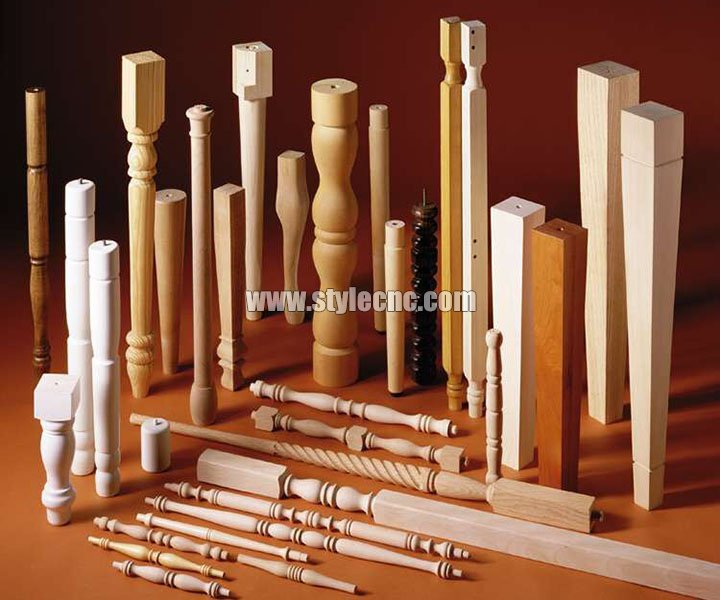 數(shù)控木材車削和雕刻樣品