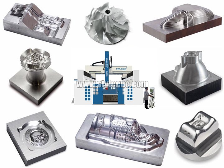 用于模具制造項目的五軸數控雕刻機 用于模具制造項目的五軸數控雕刻機