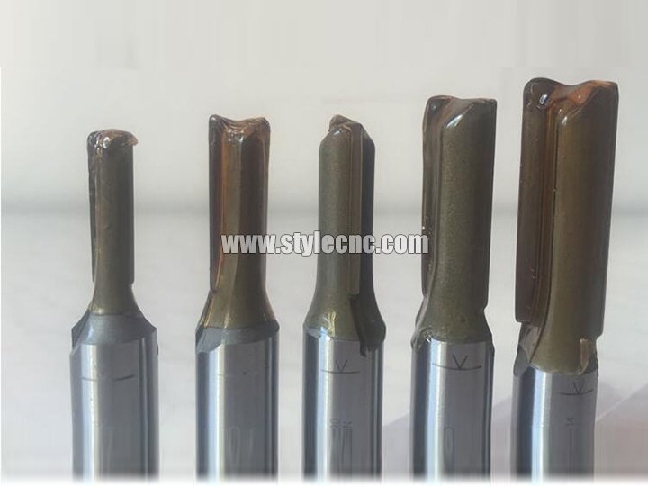 TCT 直槽數控鉆頭，適用于中密度纖維板和木材切割