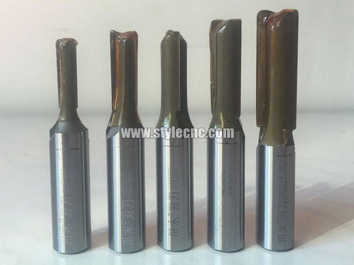 TCT 直槽數控鉆頭，適用于中密度纖維板和木材切割