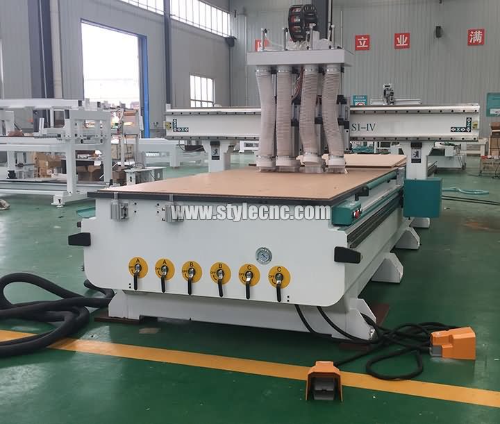 家具數(shù)控雕刻機(jī)（4主軸）發(fā)往卡塔爾