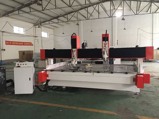 STS1530 印度Stone數控雙主軸雕刻機