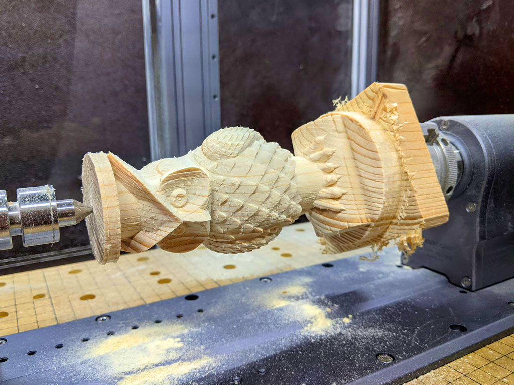 數控雕刻機 3D 木制工藝品