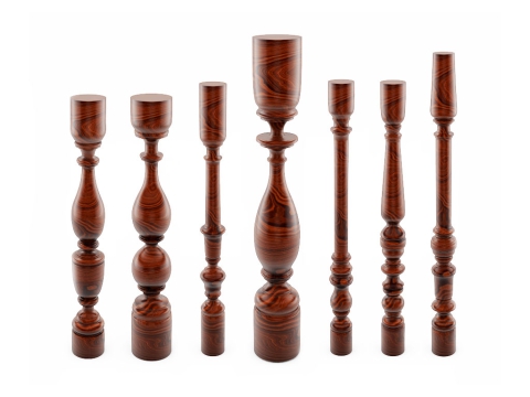 數(shù)控木工車床車削樓梯柱項(xiàng)目