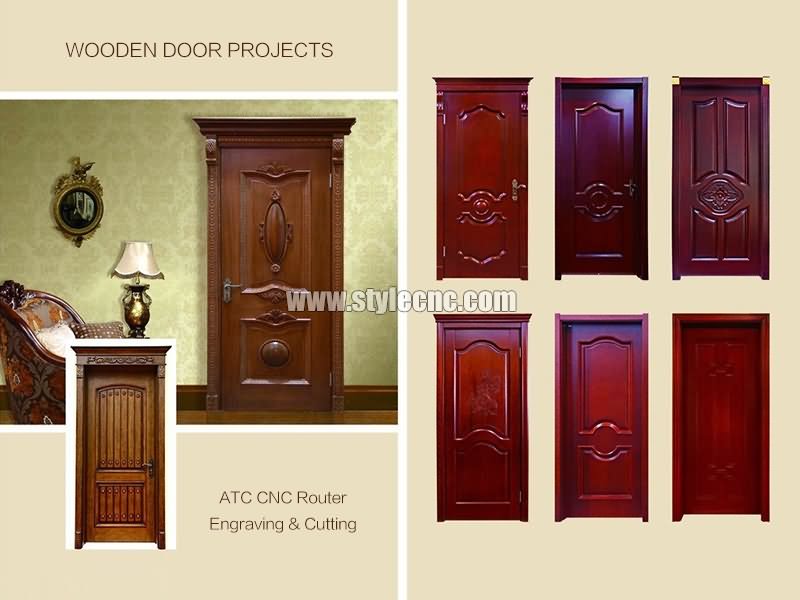 用于木門項目的移動工作臺數控雕刻機 用于木門項目的移動工作臺數控雕刻機