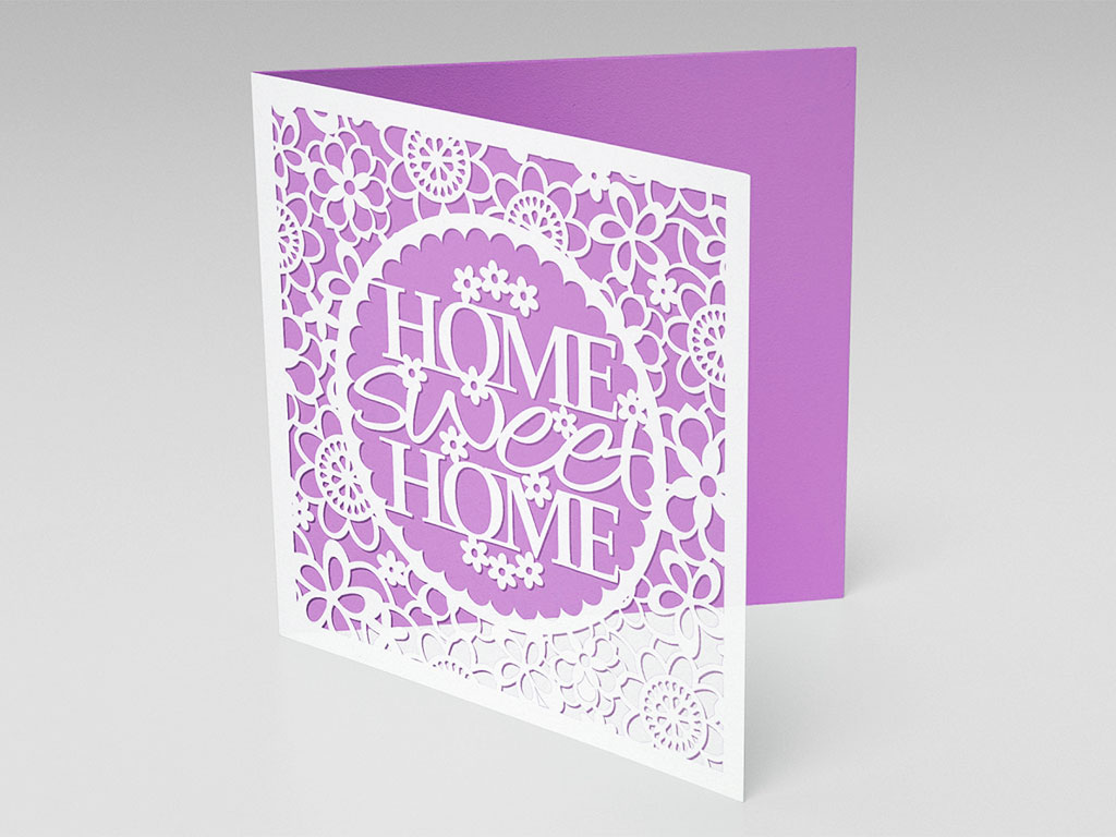 3D 動態 CO2 賀卡切割項目的激光打標機