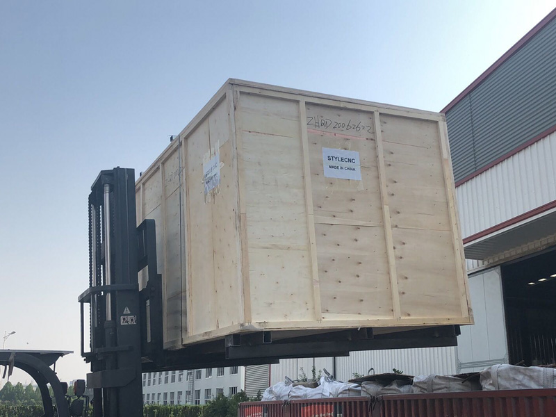 數(shù)控等離子切割工作臺的包裝和交付