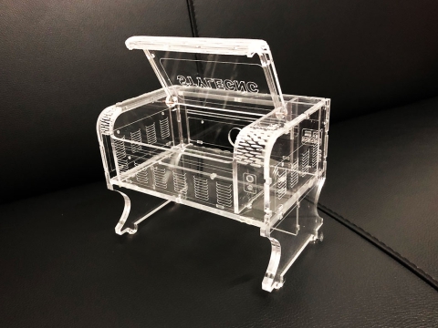 激光切割透明亞克力 3D 拼圖 CO2 激光切割機套件