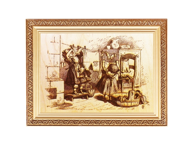 木材上的激光雕刻照片 - DIY 照片禮品創(chuàng)意