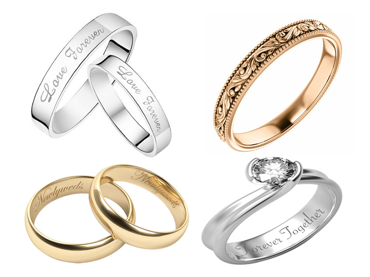 3D 旋轉(zhuǎn)激光雕刻銀和金戒指項目