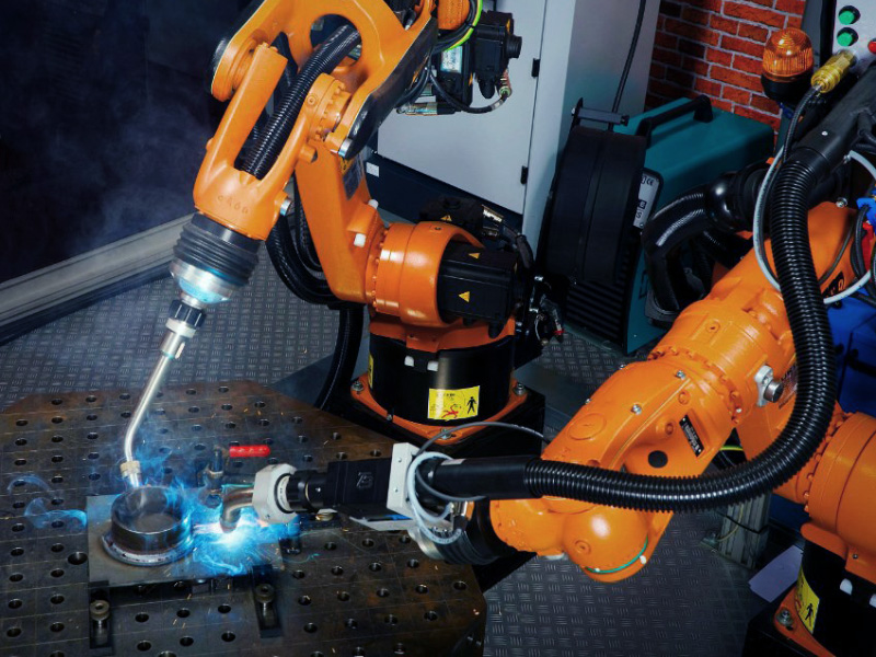 汽車(chē)零部件光纖激光焊接機(jī)械臂