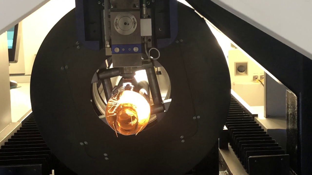 6米長金屬管材光纖激光切割機 1000W