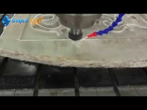 數控機床雕刻石材浮雕