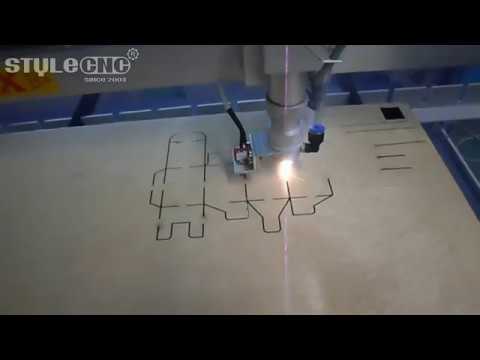 MDF工藝品激光切割機項目