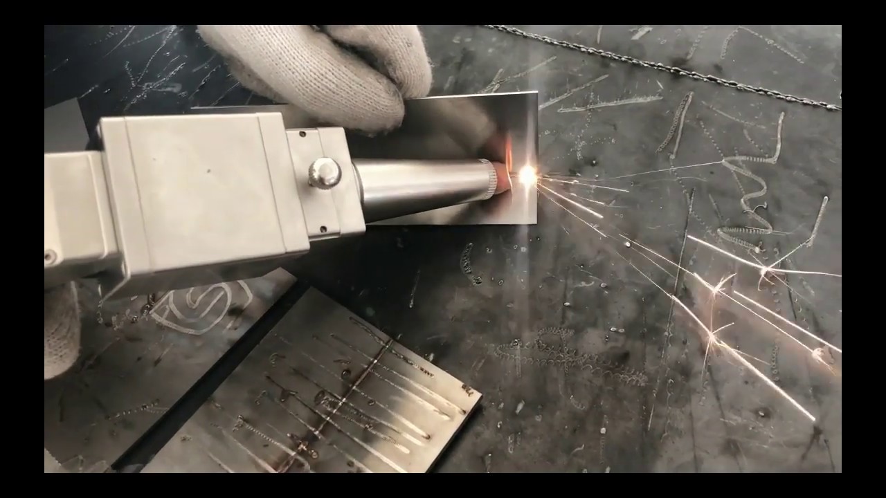 如何使用手持式激光焊接機？