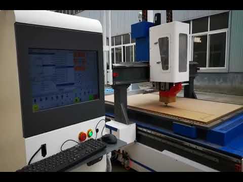 5'x10' 線性自動換刀數(shù)控雕刻機(jī)，用于浮雕