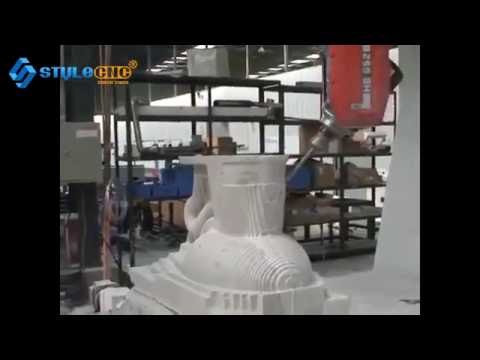 用于泡沫銑削的大型五軸數(shù)控雕刻機(jī)